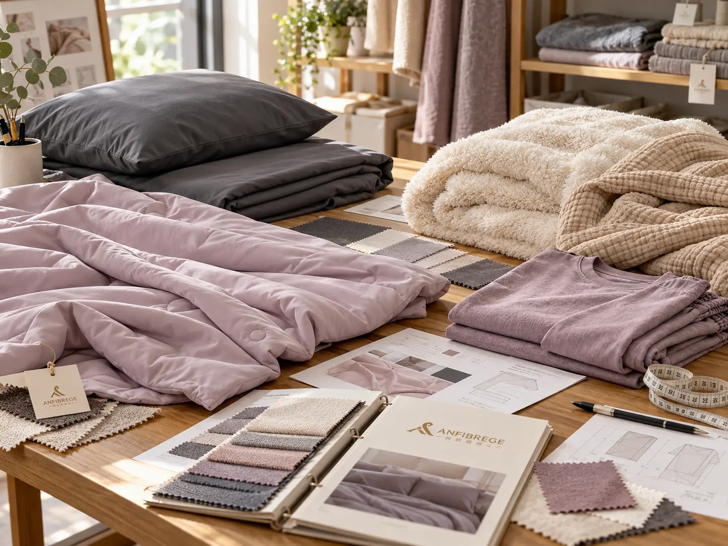 ANFIBREGE 功能服装、寝装及面料开发样品